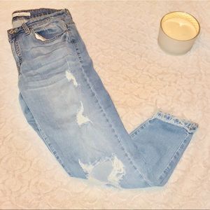 Kancan Distressed Boyfriend Jeans